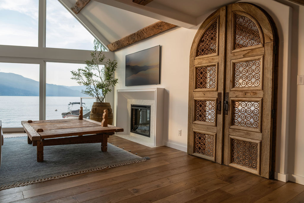 Living room after renovation